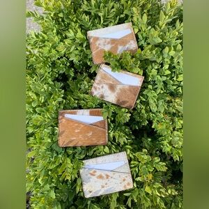 Cowhide / Leather Card Wallet